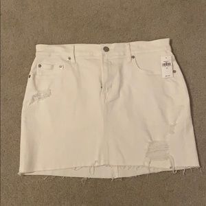 Women’s White Denim Skirt - Gap